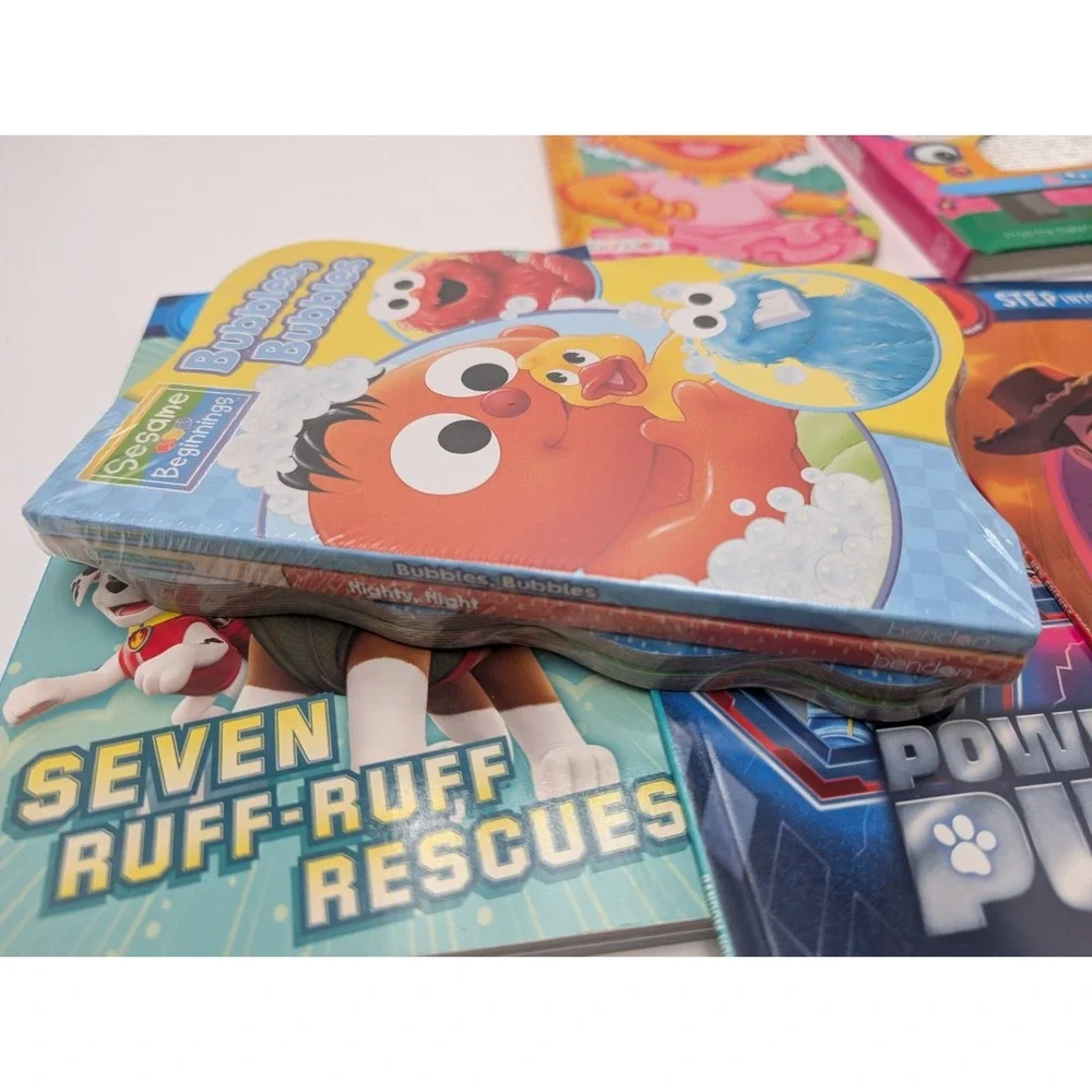 Sesame Street Beginnings Board Books Learning Book Lot Toy Story Elmo